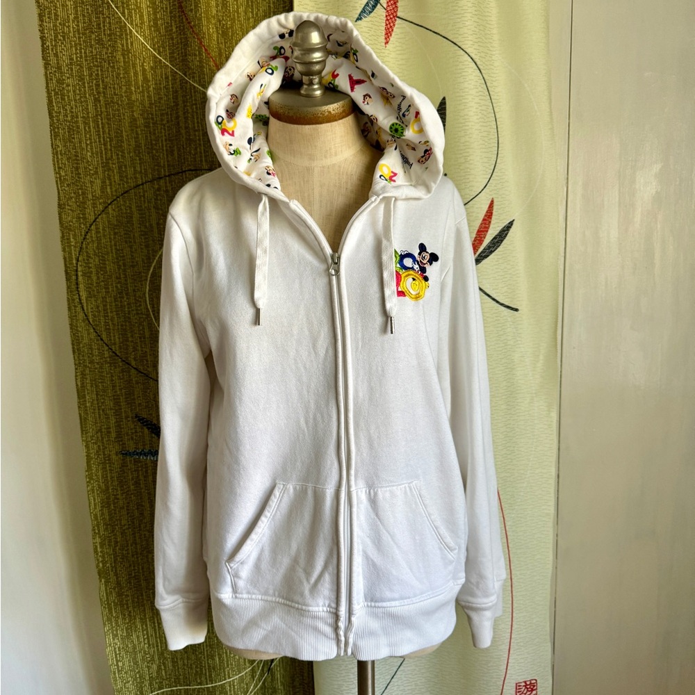 Disneyland White Hoodie 2020 - Sz Large